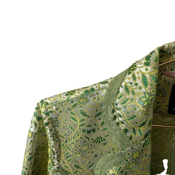 The Limited Green Floral Jacket Size MED - Picture 2 of 6